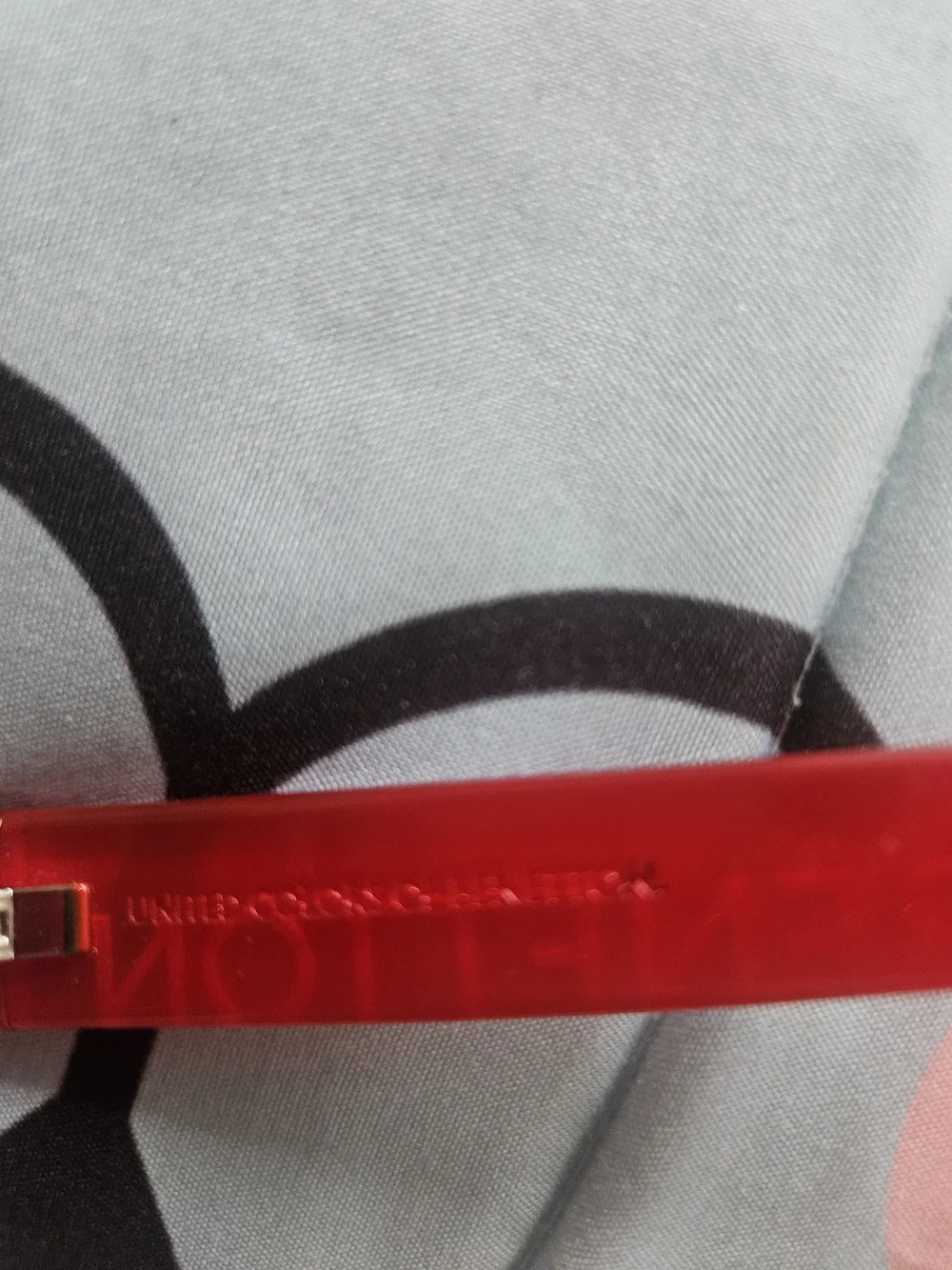 United Colors Of Benetton Red Transparent Glasses